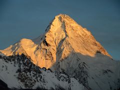 
K2 North Face At Sunset From K2 North Face Intermediate Base Camp
